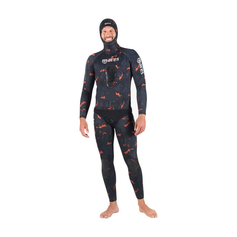 Combinaison de chasse sous marine EXPLORER LAVA Veste + Pantalon Taille L